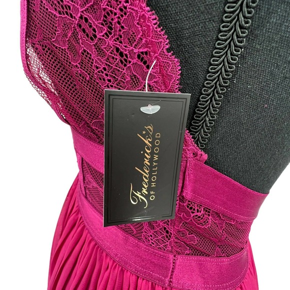 New Frederick's Of Hollywood‎ Jaymes Lace & Mesh Babydoll Nightie Medium - Picture 8 of 8